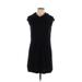 Casual Dress - Sweater Dress: Black Dresses - Women's Size Large