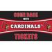 Louisville Cardinals 28" x 16" Come Back With Tickets Door Mat