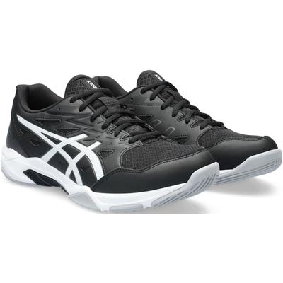 Indoorschuh ASICS "GEL-ROCKET 11", Gr. 42,5, schwarz, Synthetik, Textil, sportlich, Schuhe