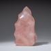 Astro Gallery of Gems Polished Rose Quartz Flame Freeform from Brazil (421 Lbs) Stone in Gray/Pink | 4.5 H x 3 W x 2 D in | Wayfair RQF