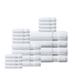 Delara 100% Organic Cotton Luxuriously Plush Bath Towel 20 Piece Set GOTS & OEKO-TEX Certified Terry Cloth/100% Cotton | 30 W in | Wayfair
