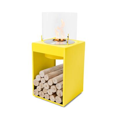 EcoSmart POP 8T [Design Ethanol Kamin]: Gelb - ohne Schutzhülle