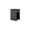 Red Barrel Studio® Kayla en Nightstand Stylish Storage & Serene Sleep, Elevate Your Bedroom, w/ this Nightstand in Black | Wayfair