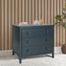 Stylish and Durable Solid Wood 3 Drawer Dresser with Smooth Glides, Upgrade Your Bedroom Storage Today