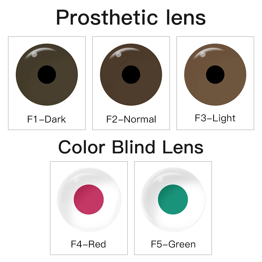 Pseyeche lentille prothétique lentilles de Contact aveugles de couleur lentille aveugle prothétique lentilles de Contact aveugles artificielles lentilles Iris