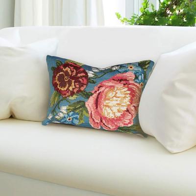 Liora Manne Marina Secret Garden Indoor/Outdoor Pillow