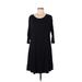 Tart Casual Dress - A-Line: Black Solid Dresses - Women's Size Medium