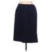 Norton McNaughton Casual Skirt: Blue Tweed Bottoms - Women's Size 12 Petite