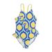 One Piece Swimsuit: Yellow Sporting & Activewear - Kids Girl's Size Large