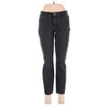 Gap Jeans - Mid/Reg Rise Skinny Leg Denim: Gray Bottoms - Women's Size 6 - Black Wash