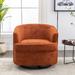 Swivel Barrel Chair Round Accent Sofa Swivel Club Chair Arm Chair