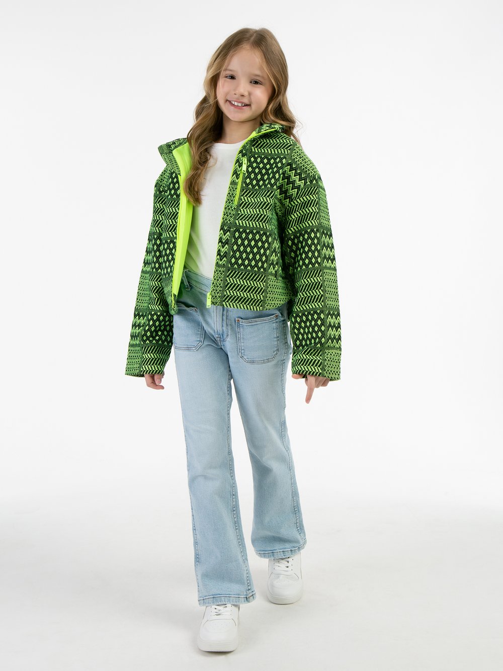 MyMo Blouson Mädchen grün, 116 Image