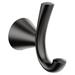 Moen Glyde Wall Mounted Robe Hook Metal in Black | 3.31 H x 1.75 W x 3.19 D in | Wayfair YB2303BL