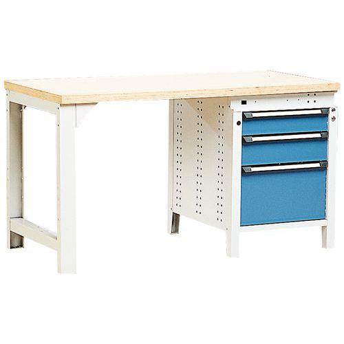 etabli largeur 1520mm 3 tiroirs + mul tiplis de 40