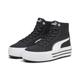 Sneaker PUMA "Kaia 2.0 Mid Sneakers Damen" Gr. 37, schwarz-weiß (black white) Schuhe Schnürstiefeletten