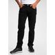 Regular-fit-Jeans LEE "DAREN ZIP FLY" Gr. 34, Länge 32, schwarz (clean black) Herren Jeans Regular Fit