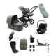 Bugaboo Fox5 Ultimate Bundle with Cybex Cloud T Car Seat and Base in Forest Green