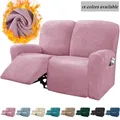 Juste de canapé inclinable en velours élastique housse de fauteuil relax housses de chaise Lazy