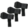NUOLUX 3pcs Universal Microphone Clamps Microphone Holder Clips Universal Microphone Clips Universal Clips