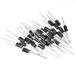 1N5404 Rectifier Diode 3A 400V Electronic Silicon Diode Black 20 Pack