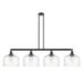 Innovations Lighting 214-13-54-L Bell Linear Bell 4 Light 54 Wide Linear Pendant - Oil