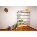 21 Deep x 72 Wide x 86 High 5 Tier Gray Starter Shelving Unit