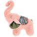 Plush Elephant Toy Cartoon Elephant Plush Animal Toy Stuffed Elephant Stuffed Animal Toy