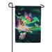 America Forever Enchanting Fairy Garden Flag - 12.5 x 18 Inch - Magical Fantasy Fairy Tales Butterflies Spring Summer Seasonal Yard Outdoor Decorative Double Sided Flag