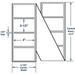 Compulabel 670858 4 x 2-1/2 Thermal Transfer Fanfold Labels