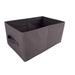 Mice Proof Storage Containers Fabric Storage Box with Lid Collapsible Organizer Seasonal Clothing Yarn Fabric Collapsible Storage Containers with Lids