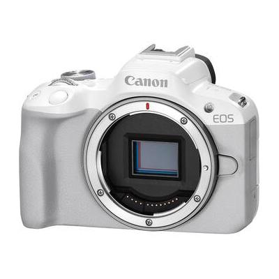 Canon EOS R50 Mirrorless Camera (White) 5812C002