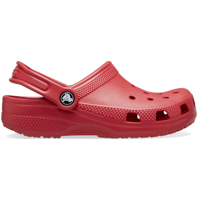 Crocs Varsity Red Kids' Classic Clog Shoes