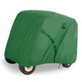 Unique Bargains Green Golf Cart Cover 4 Passenger 400D Waterproof Outdoor Golf Cart Protective Cover Sunproof Dustproof