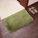 Herrnalise Luxury Fluffy Area Rugs Furry Rug for Bedroom Faux Fur Sheepskin Nursery Rugs Fur Carpet for Kids Room Living Room Home Decor Floor Mat Rectangle 15.7 X 23.6 Army Green Home Decor