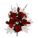 Primrue Faux Rose Eculaytus Lilies Centerpiece for Cemetery Flowers | 30 H x 18 W x 18 D in | Wayfair 0B9C708F74704F81B905C5262A2833CF