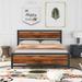 17 Stories Galisa Queen Platform Bed Wood in Black | 39.3 H x 60.2 W x 81.8 D in | Wayfair 0004AFFF8B854FACB4CC2240E29AA659