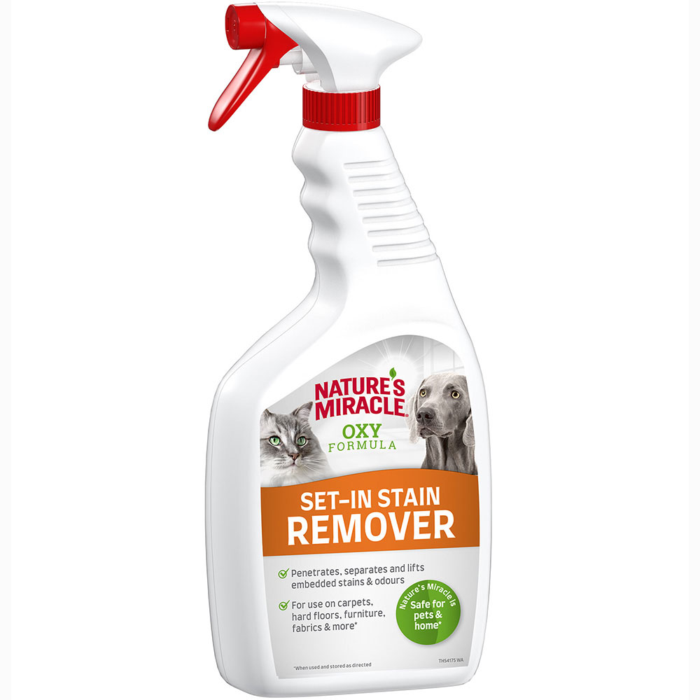 2x709ml Nature's Miracle Cat Set-In Stain and Odour Remover