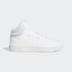 Sneaker ADIDAS SPORTSWEAR "HOOPS 3.0 MID CLASSIC" Gr. 39, weiß (cloud white, cloud dash grey) Schuhe Schnürstiefeletten