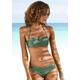 Bügel-Bandeau-Bikini BRUNO BANANI Gr. 40, Cup A, grün (smaragd) Damen Bikini-Sets Ocean Blue