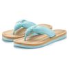 Badezehentrenner ELBSAND, Damen, Gr. 38, grün, Obermaterial: 100% Textilmaterial. Futter: 100% Textilmaterial. Decksohle: 100% Synthetik. Laufsohle: 100% Synthetik, kontrastfarbene Details, casual, Schuhe, Sandale, Pantolette, Badeschuh ultraleicht...