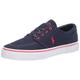 Polo Ralph Lauren Keaton Herren Sneaker ohne Schnürsenkel, Newport Navy / Rl200 Red Pp, 42 EU