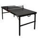 JOOLA table tennis table "Midsize FA", Unisex-Adult, folding table tennis table, incl. table tennis net Grey-Orange, 152x71,5x76, 12kg