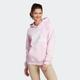 Kapuzensweatshirt ADIDAS SPORTSWEAR "W BL OV HD" Gr. XS, pink (clear pink, white) Damen Sweatshirts