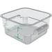 Carlisle 11950AF07 2 qt Square Food Storage Container - Polycarbonate, Clear