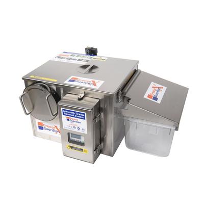 Grease Guardian CG4 110V Automatic Grease Trap w/ 4 GPM Capacity, Stainless Steel, Size #10