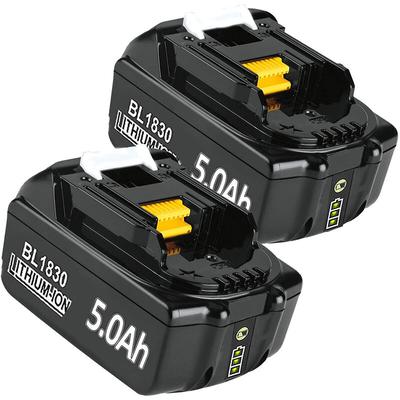 2X BL1860B 5,0Ah Li-Ion Ersatzakku für Makita Akku 18v BL1850B BL1850 BL1860 BL1830 BL1840 BL1835 Image