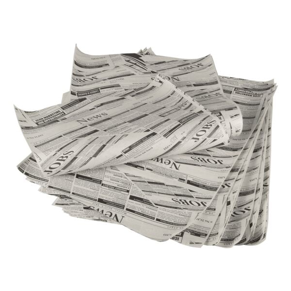 Papstar 1 kg Einschlagpapiere »Newsprint« 50 gr./m² - 35 x 25 cm weiß, 25 cm Image