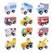 Linyer 12PCS/Set Multi-pattern Airplane Model Wooden Car Airplane Vehicles Toys Baby Kids Educational Toy Birthday Gifts 2-generation car