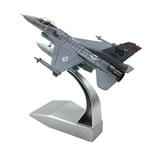 1/100 Scale U.S. Air Force F-16C Fighter Aircraft Model Alloy Model Diecast Plane Model for Collection