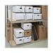 Universal Medium-Duty Easy Assembly Storage Box Legal Files White 12/carton | Order of 1 Carton